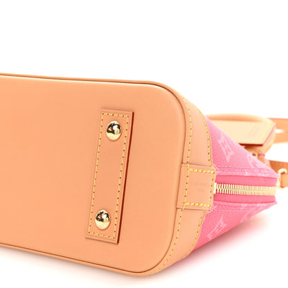 Louis Vuitton Monogram Origine Alma BB Rose Ruban 8 of 9