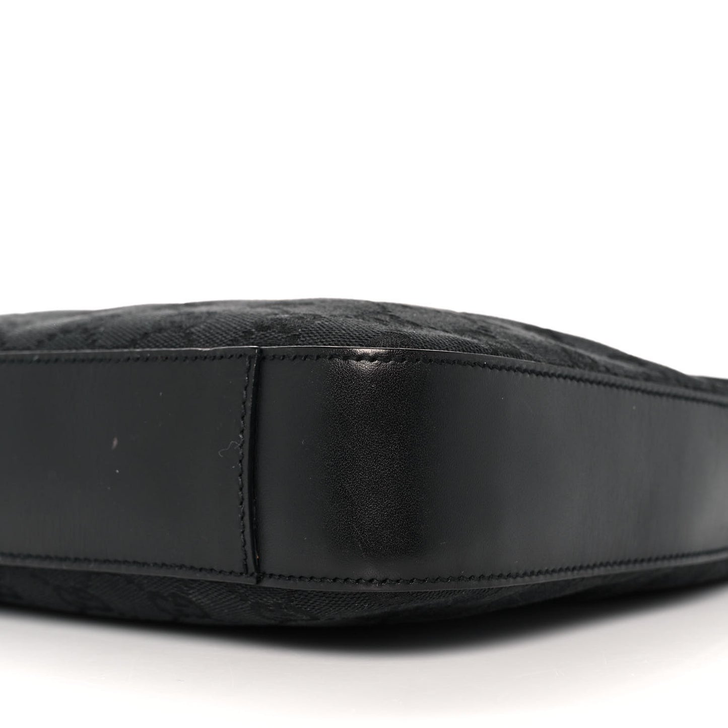 Monogram GG Small Clasp Hobo Black