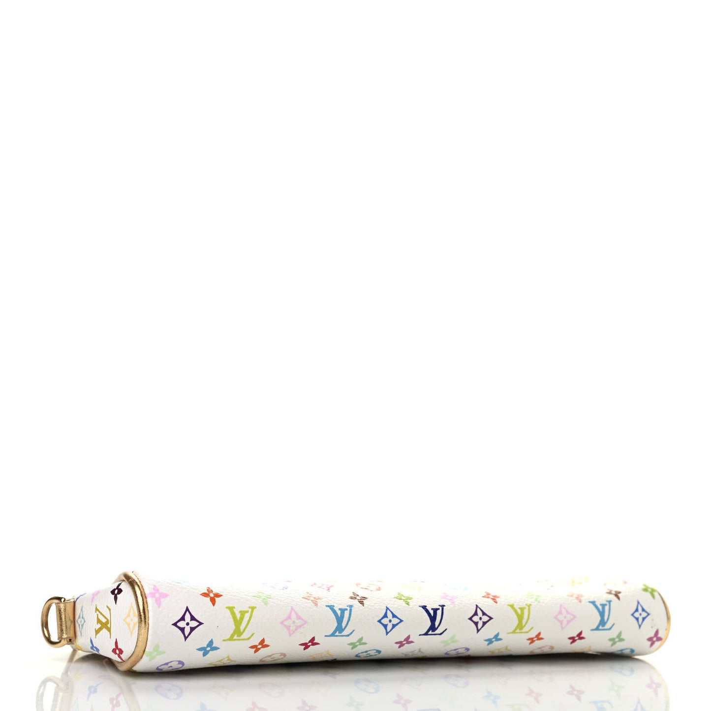 Monogram Multicolor Kate Clutch White