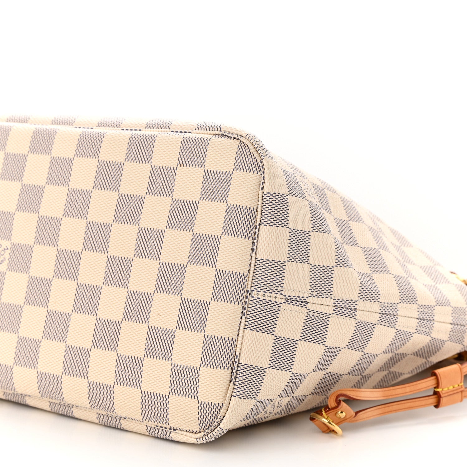 Louis Vuitton Damier Azur Neo Neverfull MM Rose Ballerine 9 of 11