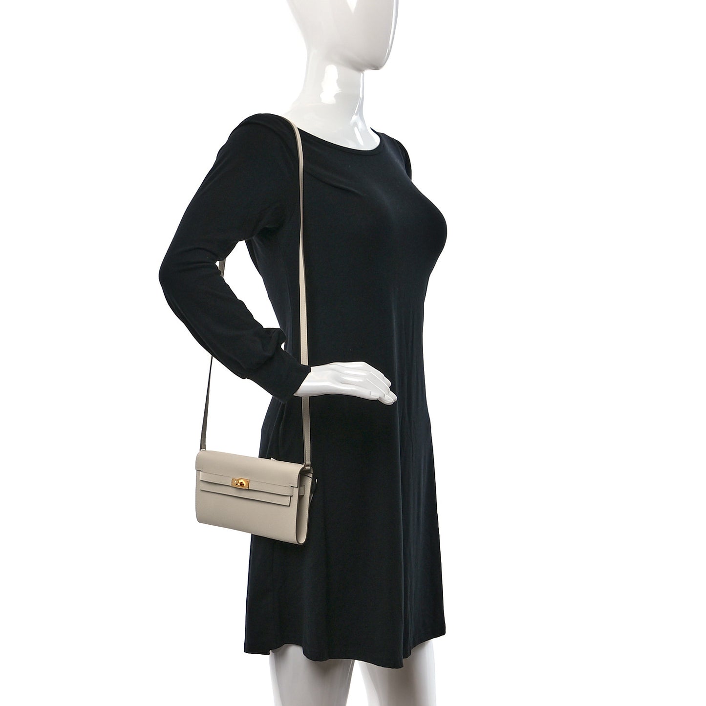 Epsom Kelly Wallet To Go Craie