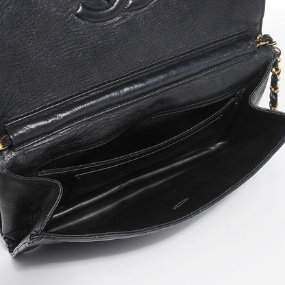 Chanel Lambskin Quilted Medium Single Flap Black 4 of 9