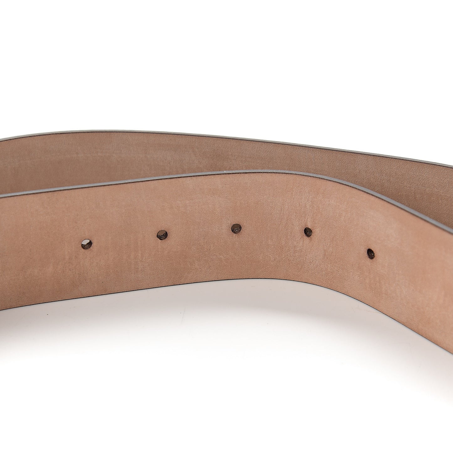 GG Supreme Monogram Niagara Lux Calfskin Interlocking G 40mm Belt 125 50 Beige Ebony Cocoa