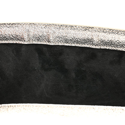 Saint Laurent Metallic Calfskin Medium Serpent Clutch Gold 14 of 15