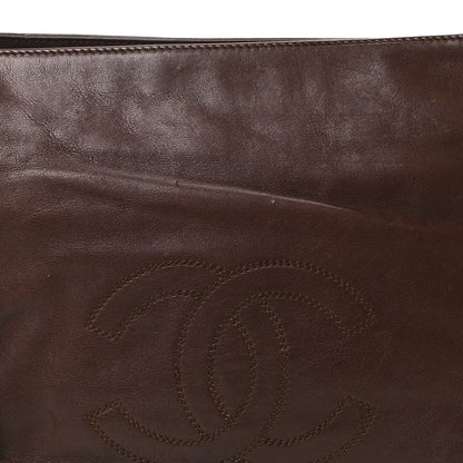 Chanel Lambskin CC Tassel Shoulder Bag Brown 8 of 10