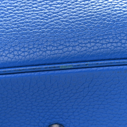 Christian Dior Bullcalf Medium Diorissimo Tote Bleu Nosy Rose Tendre 14 of 15