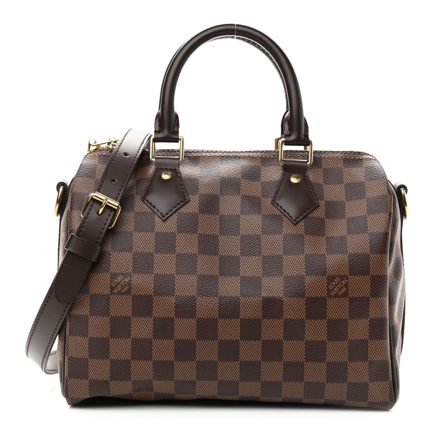 Damier Ebene Speedy Bandouliere 25