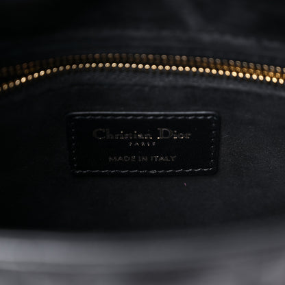 Christian Dior Lambskin Cannage Small My ABCDior Lady Dior Black 6 of 12