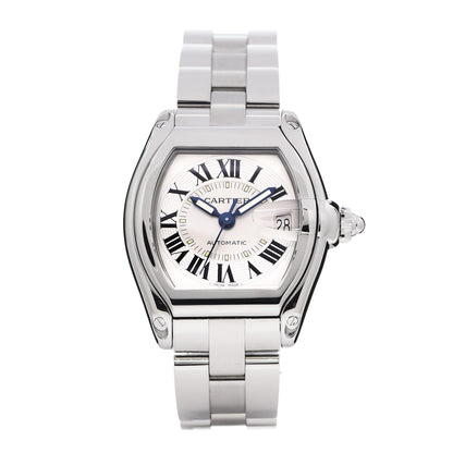 Cartier Stainless Steel 37mm Roadster Automatic Watch 1 of 8
