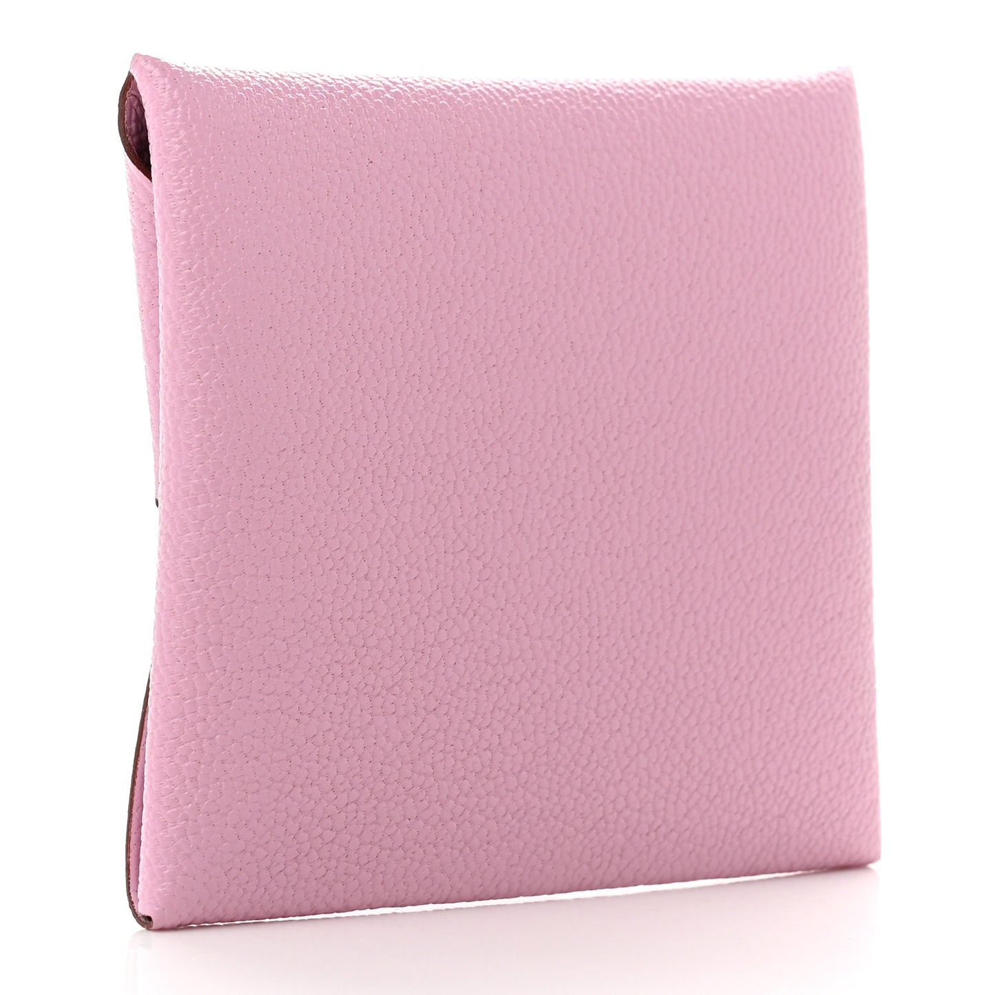 Chevre Mysore Bastia Coin Purse Mauve Sylvestre