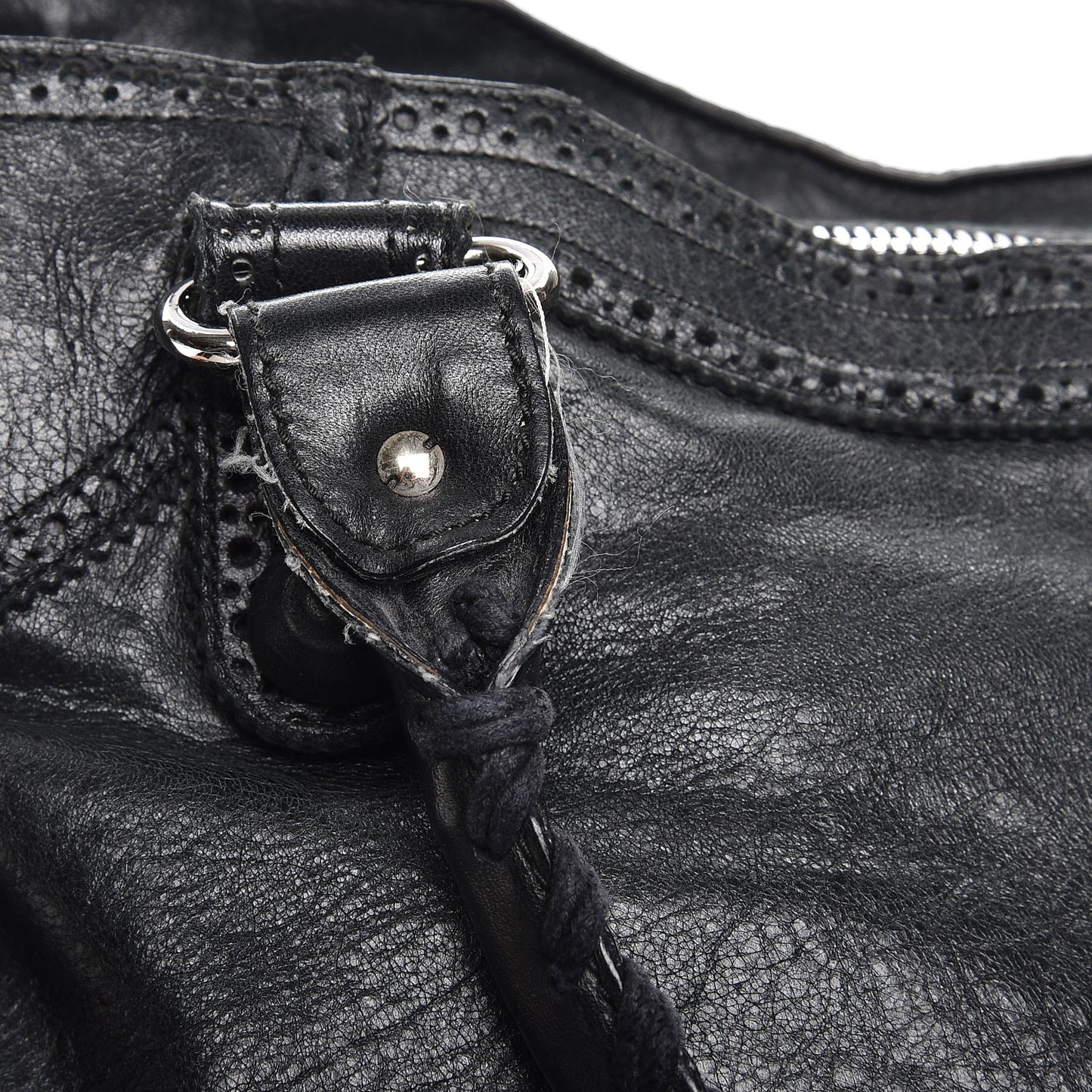 Agneau Giant Brogues Hardware City Black