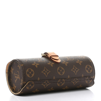 Louis Vuitton Monogram 3 Watch Travel Case 4 of 10