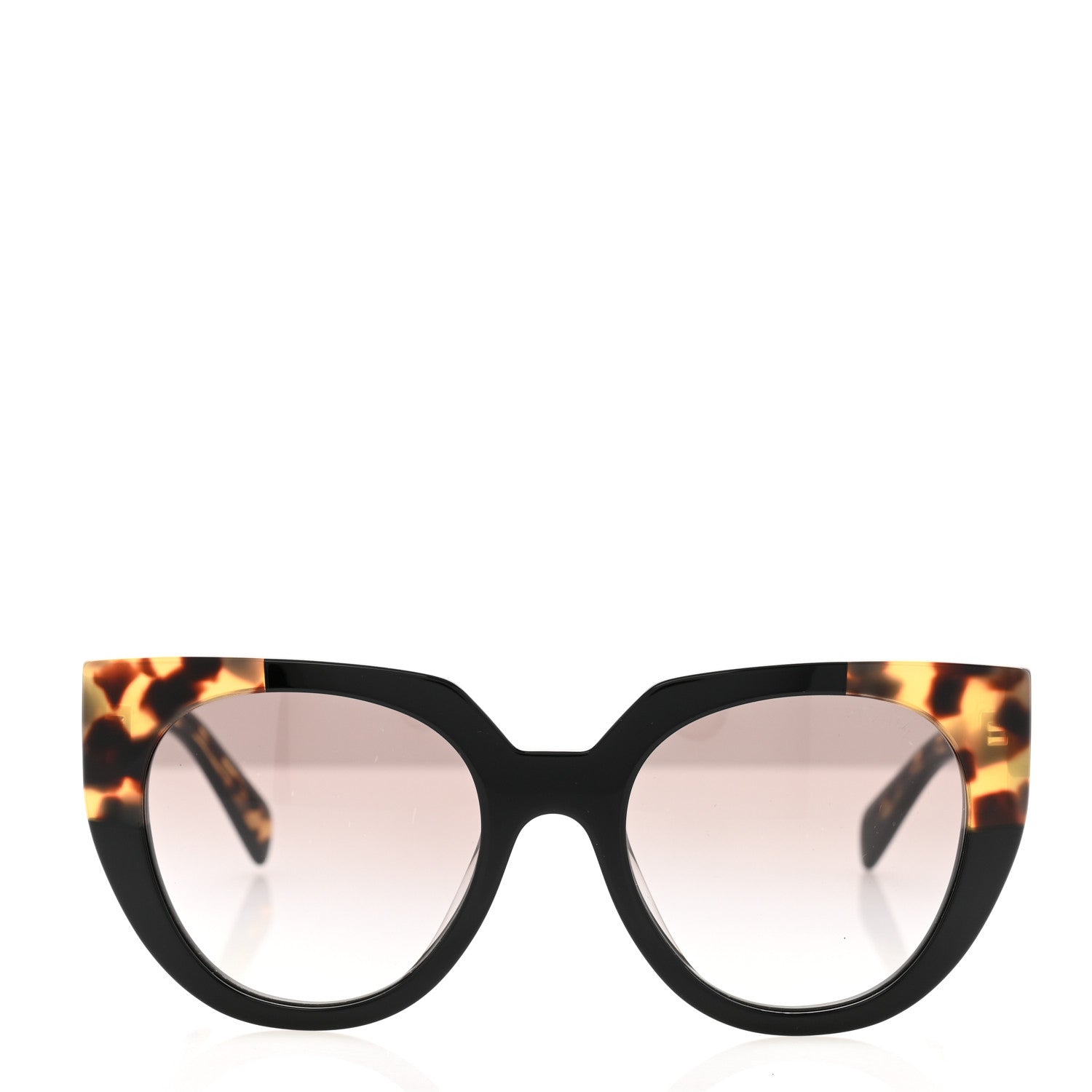 Prada Acetate Sunglasses SPR 14W Tortoise Black 2 of 8