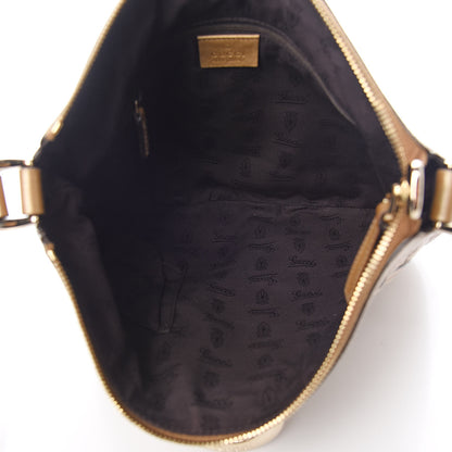 Gucci Guccissima Small D Ring Messenger Gold 5 of 10