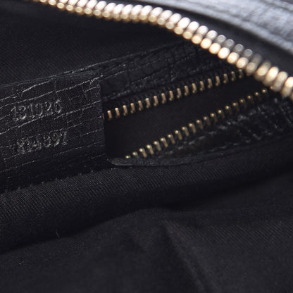 Gucci Monogram Large Horsebit Web Hobo Black 7 of 11