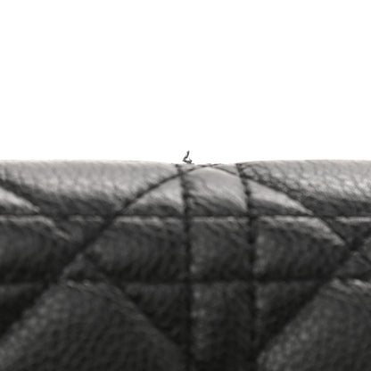 Christian Dior Supple Calfskin Caro Double Pouch Black 10 of 10