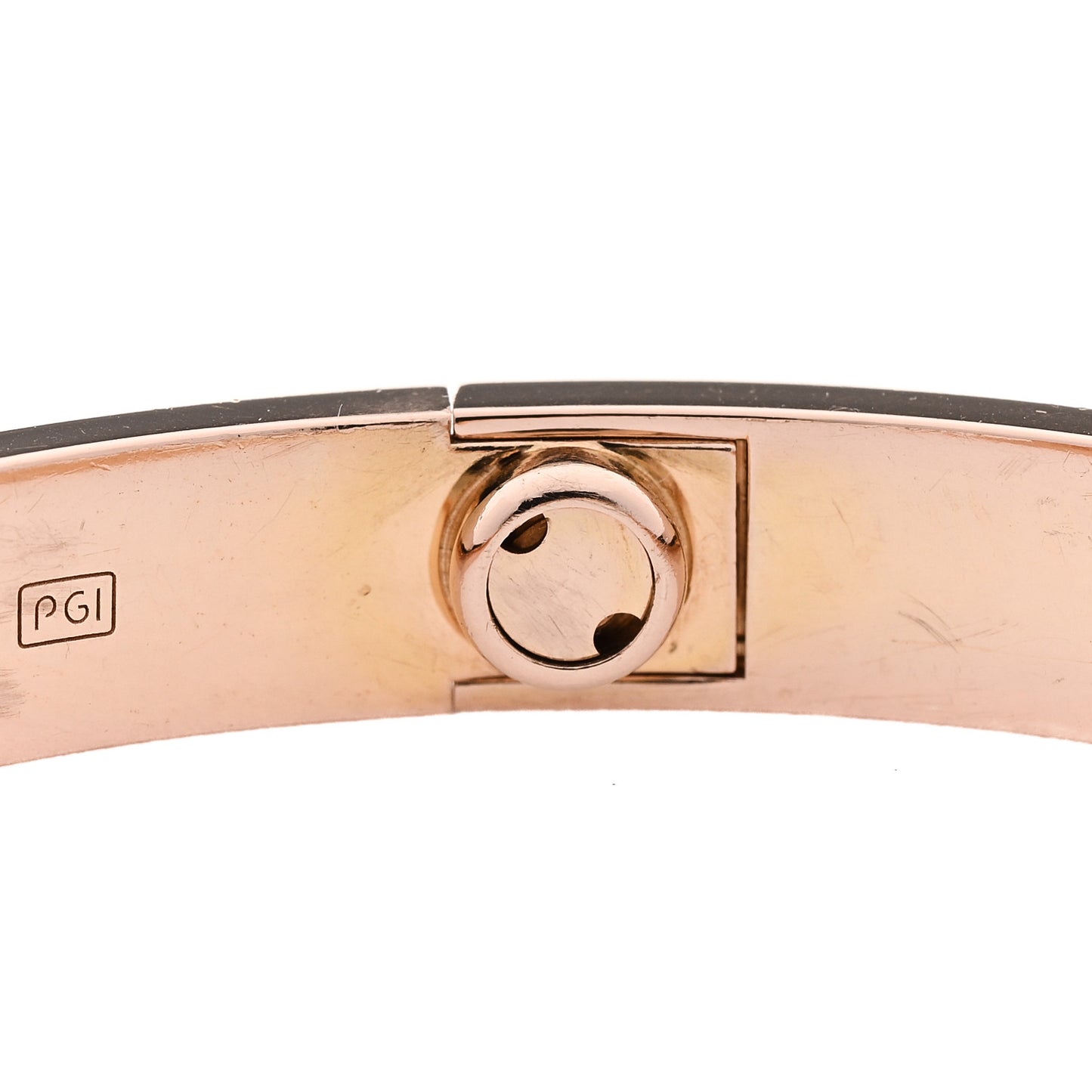 18K Pink Gold LOVE Bracelet 17