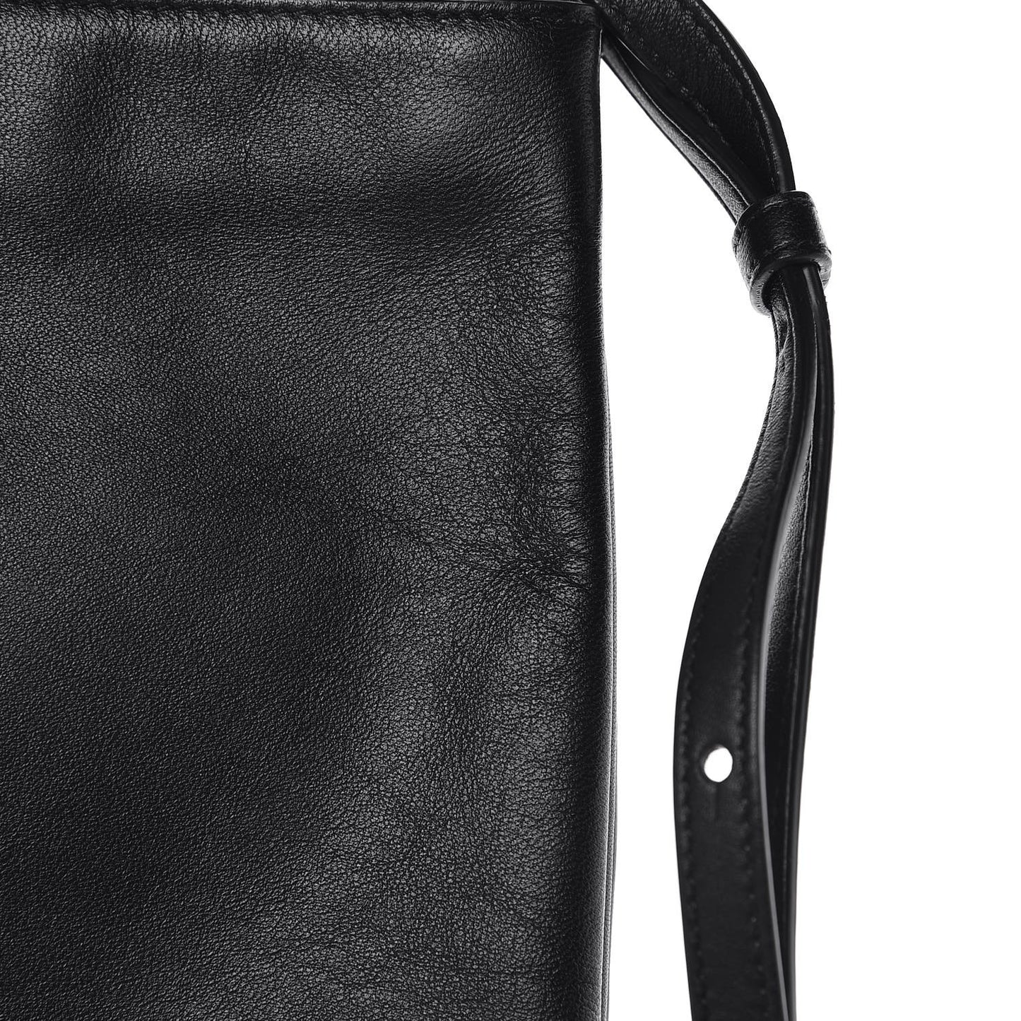 Lambskin Large Trio Crossbody Bag Black