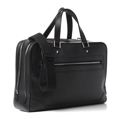 Louis Vuitton Taiga Alexander Briefcase Black 2 of 9