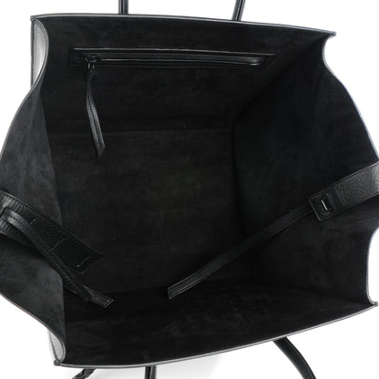 Celine Supple Calfskin Medium Phantom Luggage Black 5 of 7