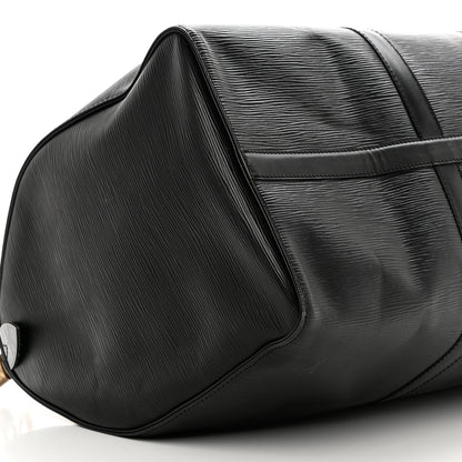 Louis Vuitton Epi Keepall 50 Black 8 of 12