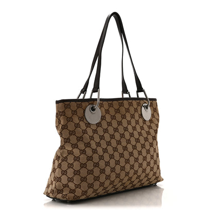 Gucci Monogram Medium Eclipse Tote Brown 3 of 12