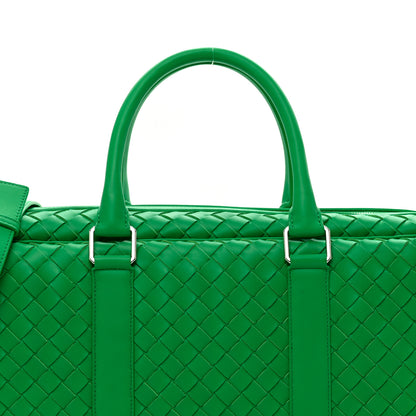 Bottega Veneta Nappa Intrecciato Large Duffle Bag Parakeet 4 of 8