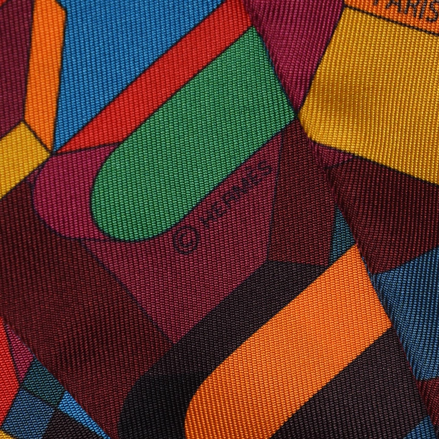 Silk Perspective Cavaliere Twilly Prune