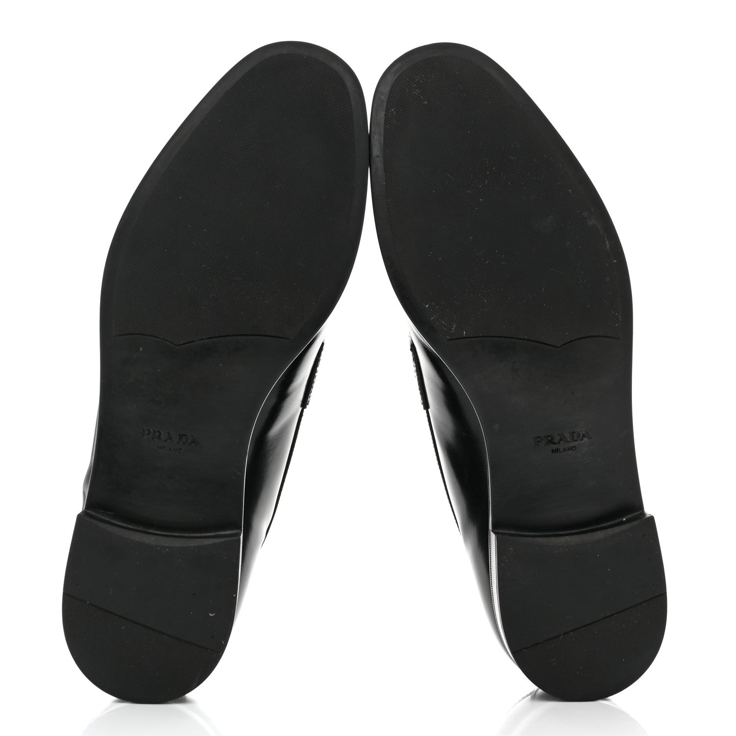 Prada Calfskin Mens Loafers 8.5 Black 5 of 8