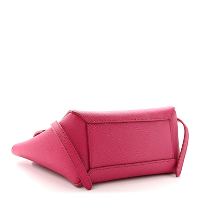Celine Grained Calfskin Nano Belt Bag Raspberry 4 of 10