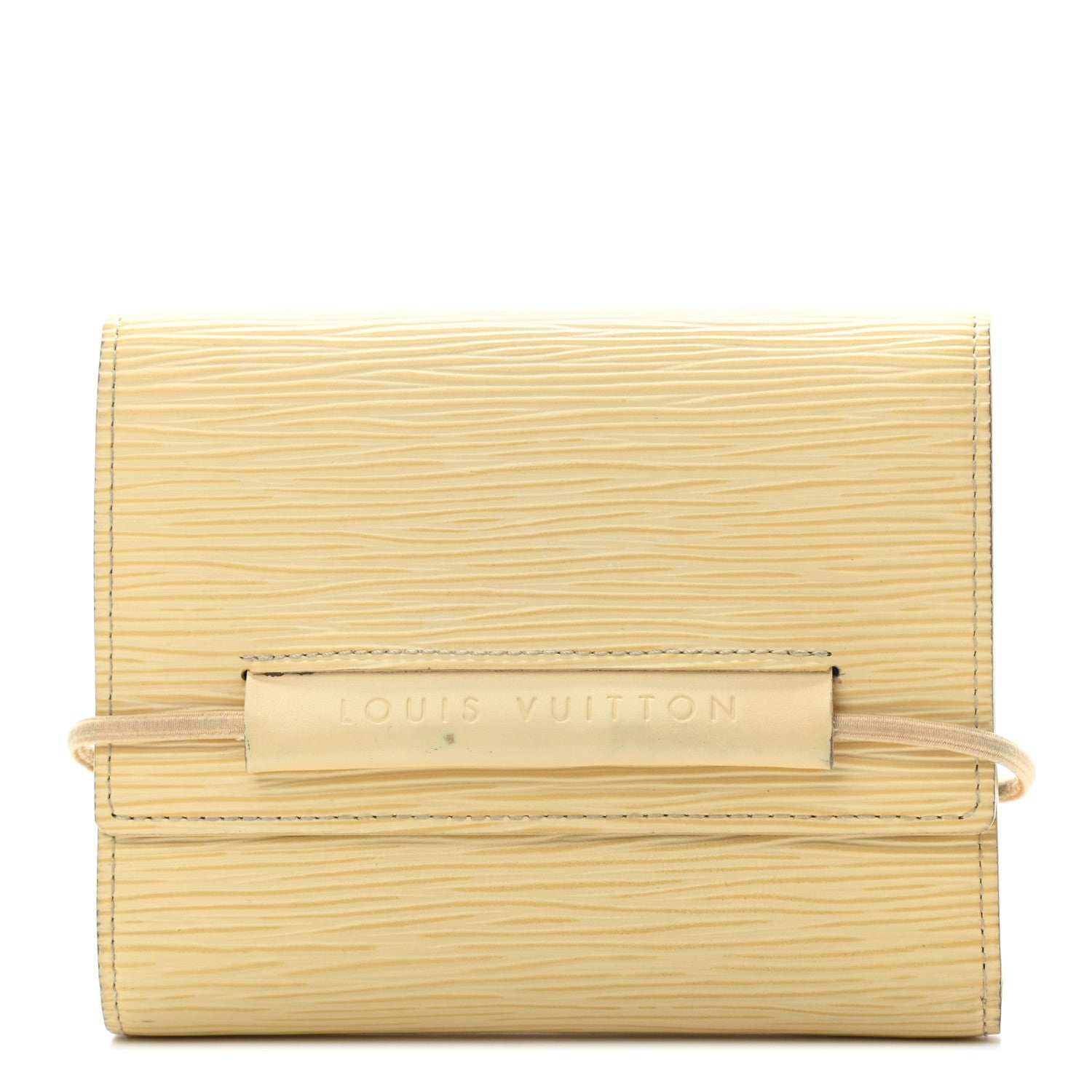Louis Vuitton Epi Porte-Monnaie Elastique Wallet Vanilla 1 of 6