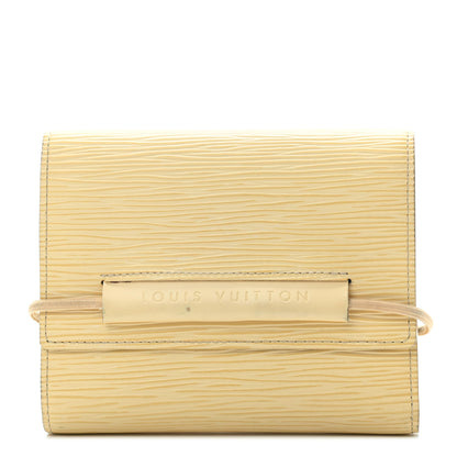 Louis Vuitton Epi Porte-Monnaie Elastique Wallet Vanilla 1 of 6