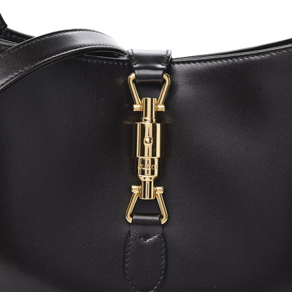 Gucci Boarded Dyana Lux Calfskin Small Jackie 1961 Hobo Black 10 of 11
