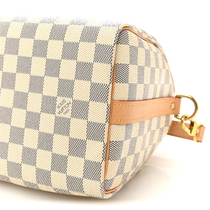 Louis Vuitton Damier Azur Speedy Bandouliere 25 10 of 10