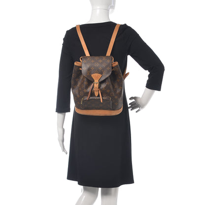 Louis Vuitton Monogram Montsouris MM Backpack 2 of 15