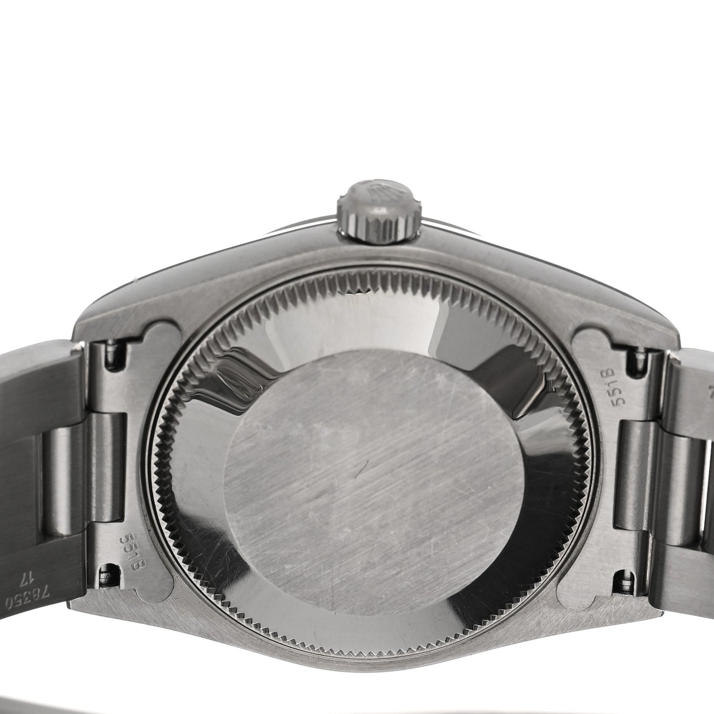 Stainless Steel 31mm Oyster Perpetual Watch Black 77080