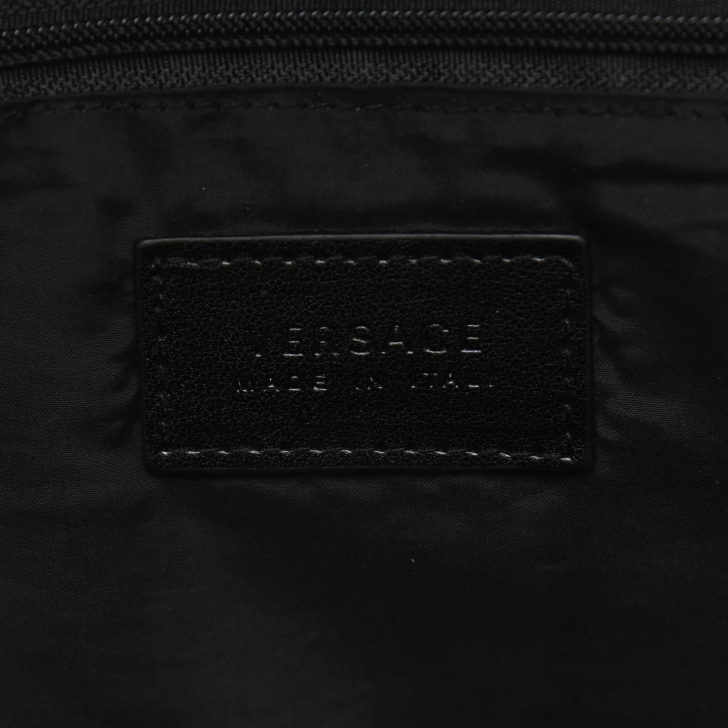 Versace Nylon Baroque Diaper Bag Black 7 of 11