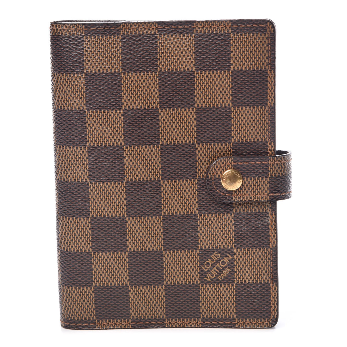 Damier Ebene Small Ring Agenda Cover