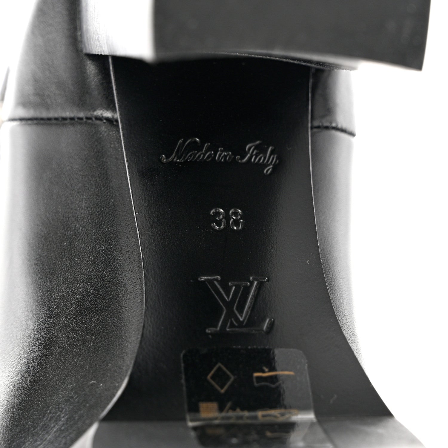 Louis Vuitton Calfskin Monogram Star Trail Chelsea Ankle Boots 38 Black 7 of 7