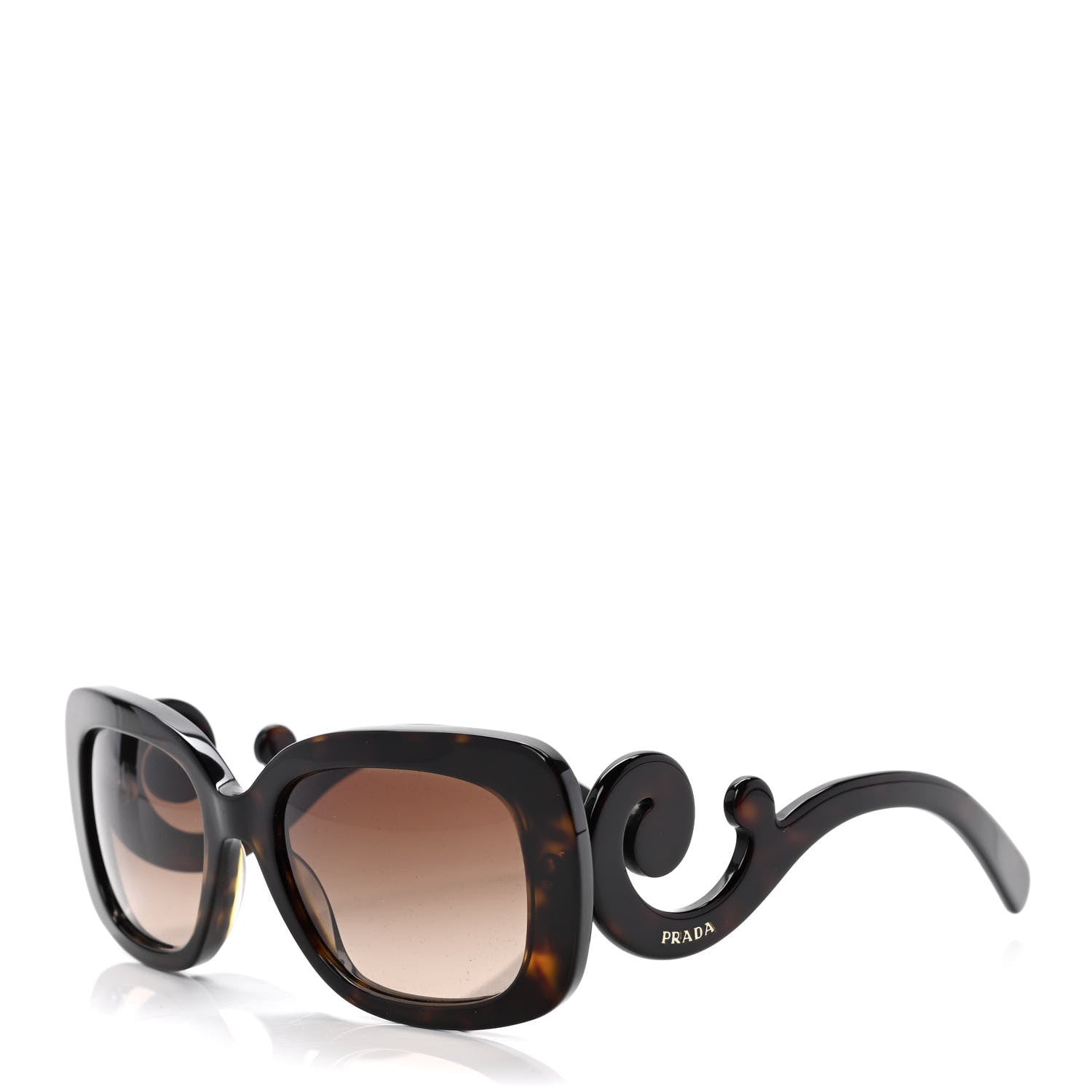Prada Baroque Sunglasses SPR 270 Tortoise 1 of 5