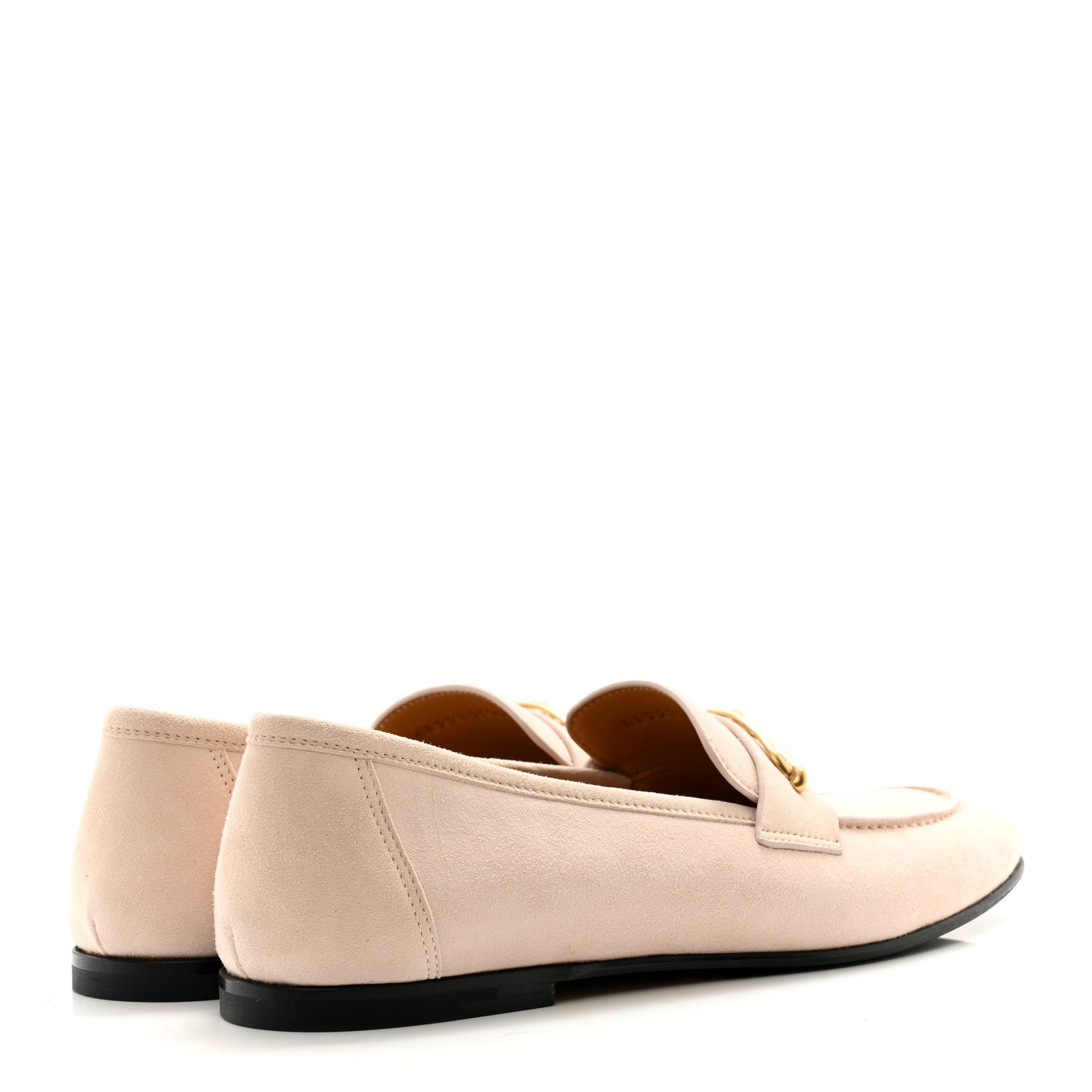 Suede Goatskin Womens Colette Loafers 41 Blanc Poros