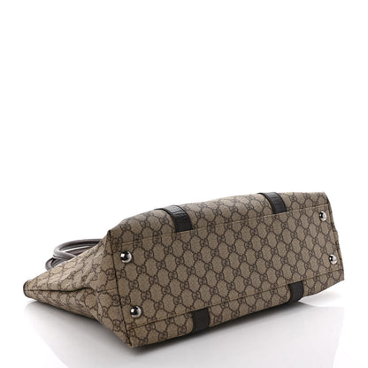 Gucci GG Plus Monogram Medium Joy Tote Dark Brown 4 of 11