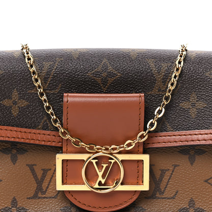 Louis Vuitton Reverse Monogram Dauphine Chain Wallet 7 of 10