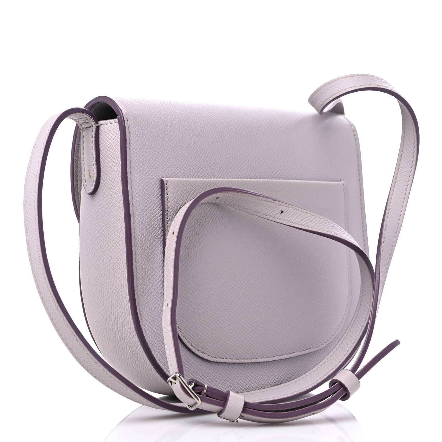 Celine Grained Calfskin Small Trotteur Ballerina 3 of 10