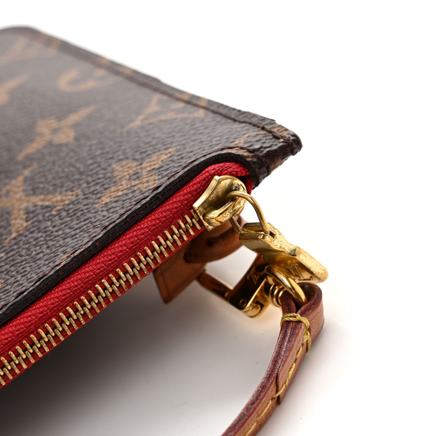 Monogram Neverfull MM GM Pochette Cherry