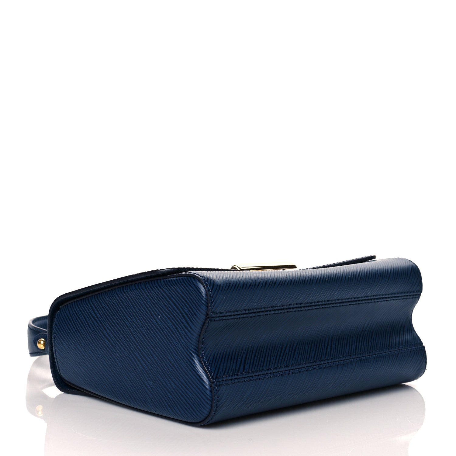 Louis Vuitton Epi Twist Shoulder Bag MM Indigo 4 of 10