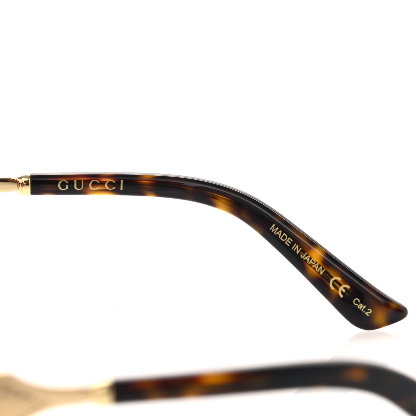 Acetate Oversized Butterfly Sunglasses GG 0076S Havana