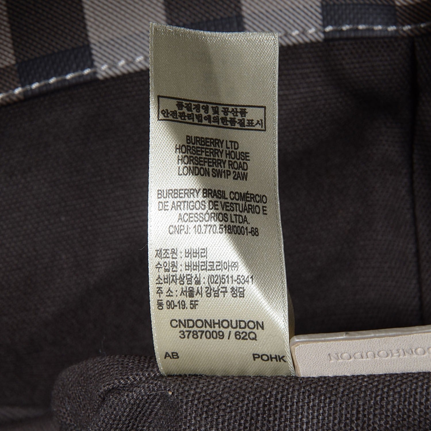 Burberry Smoked Check Small Canterbury Tote Trench 9 of 12
