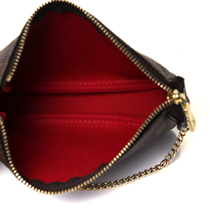 Louis Vuitton Damier Ebene Mini Pochette Accessories 5 of 9