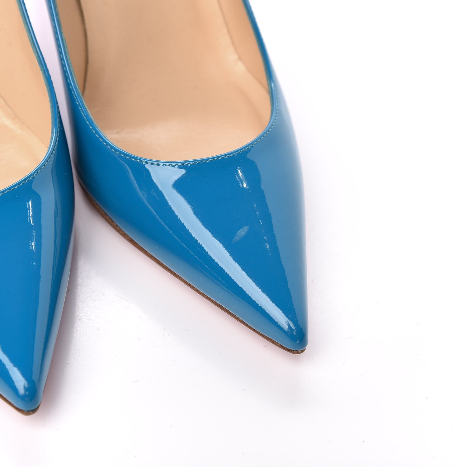 Christian Louboutin Patent So Kate 85 Pumps 36 Celeste 5 of 9
